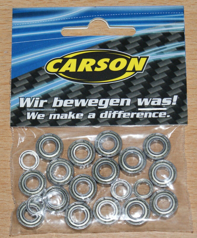 Carson C904023 Ball Bearing Set for Tamiya TA01/DF01/Manta Ray/Top Force, NIP