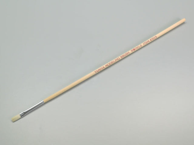 Tamiya 87015 Flat Paint Brush No.0, for RC & Plastic Kits, NIP