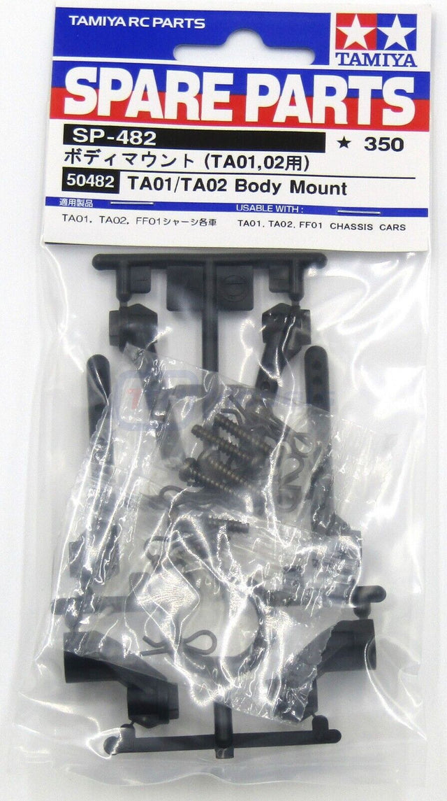 Tamiya 50482 TA01/TA02 Body Mount, (TA-01/TA-02/FF01/FF-01/FWD), NIP