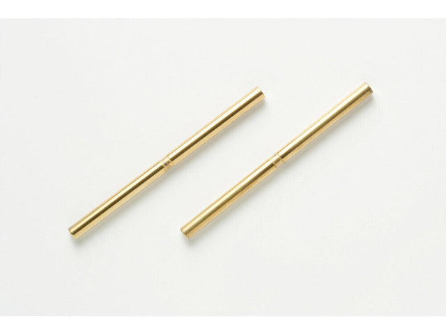 Tamiya 53870 49.7mm Titanium Coated Suspension Shaft (2 Pcs.) (TA05/TA05IFS) NIP