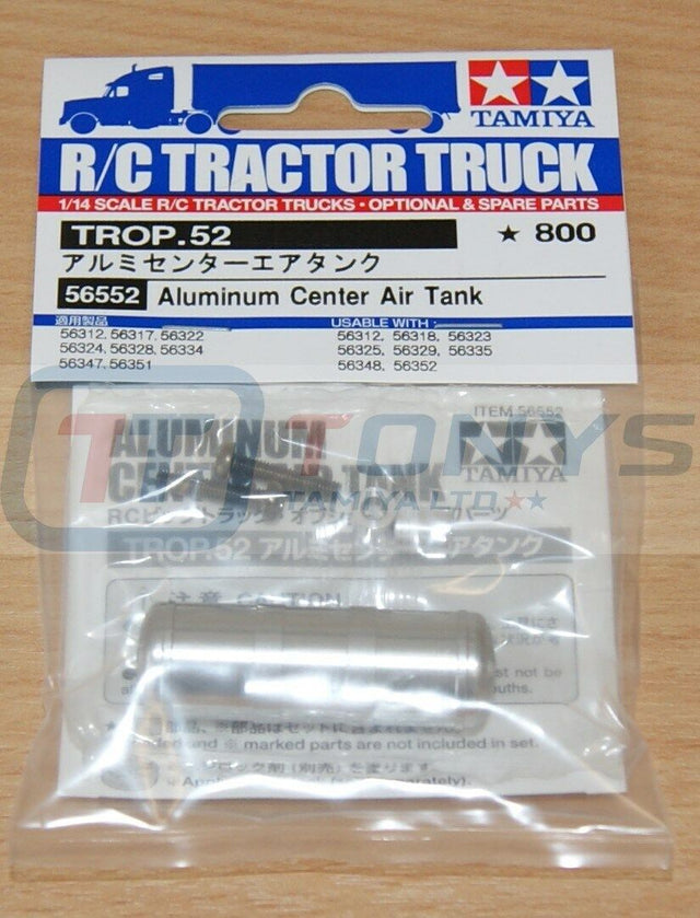 Tamiya 56552 Aluminium Centre Air Tank, (Scania/MAN/Actros/Arocs/FH12), NIP