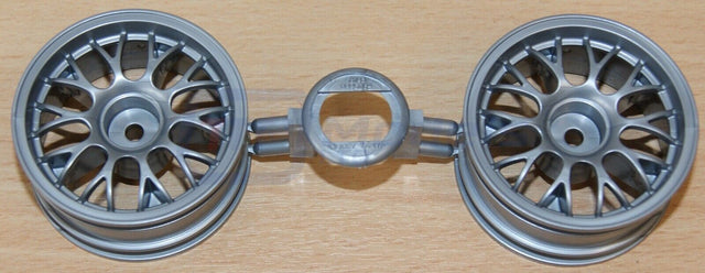 Tamiya 58203 Nissan R390 GT1/CLK-GTR, 0335153/10335153 Rear Wheels (2 Pcs.), NEW