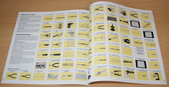 Tamiya 64431 Model Kit Catalogue/Catalog 2021, (English/German/French/Spanish)