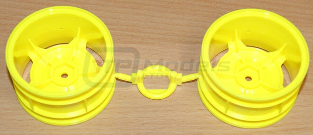 Tamiya Plasma Edge/2/Super Avante/TD4/TT02B, 0440339/10440339 Rear Wheels, NEW