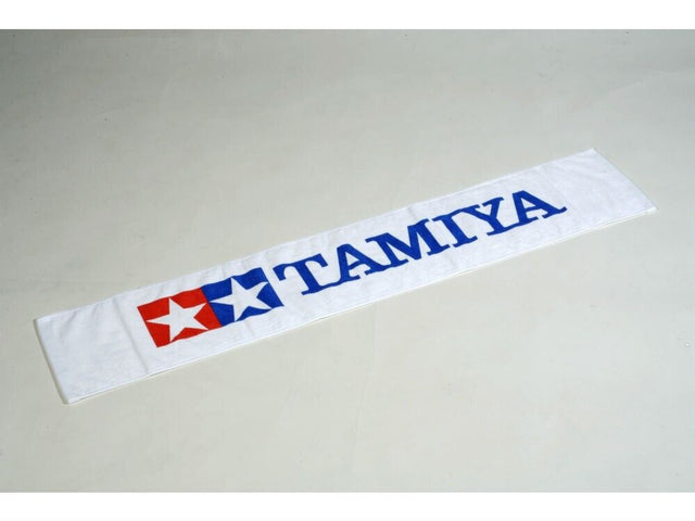 Tamiya 66813 Official Towel/Scarf (White), NIP