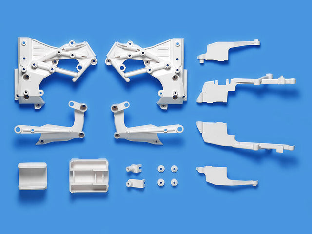 Tamiya 54917 T3-01 C Parts (Frame) (White), (T301/Dancing Rider/Dual Rider), NIP