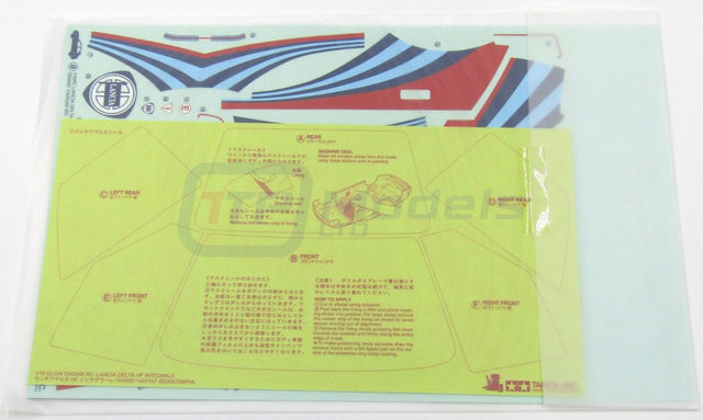 Tamiya 58569 Lancia Delta Integrale/XV01/TT02, 9495781/19495781 Decals/Stickers