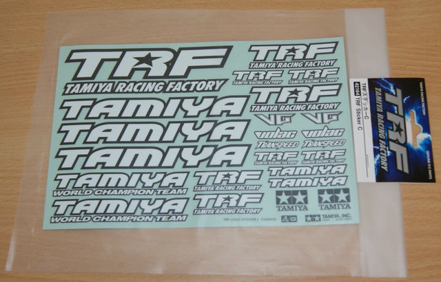Tamiya 42164 TRF Sticker C, (TRF415/TRF416/TRF417/TRF418/TRF419/TRF420), NIP