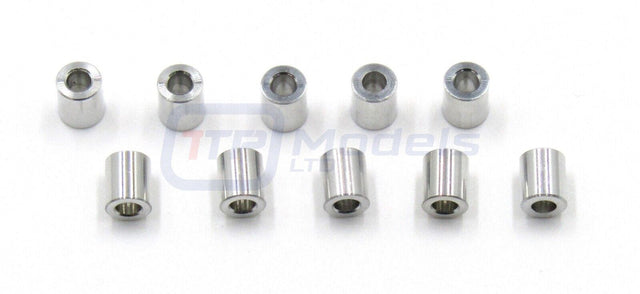 Tamiya 58299 TB Evolution III/Hilux/Tundra/TA02SW 9805884/19805884 6x7mm Spacers