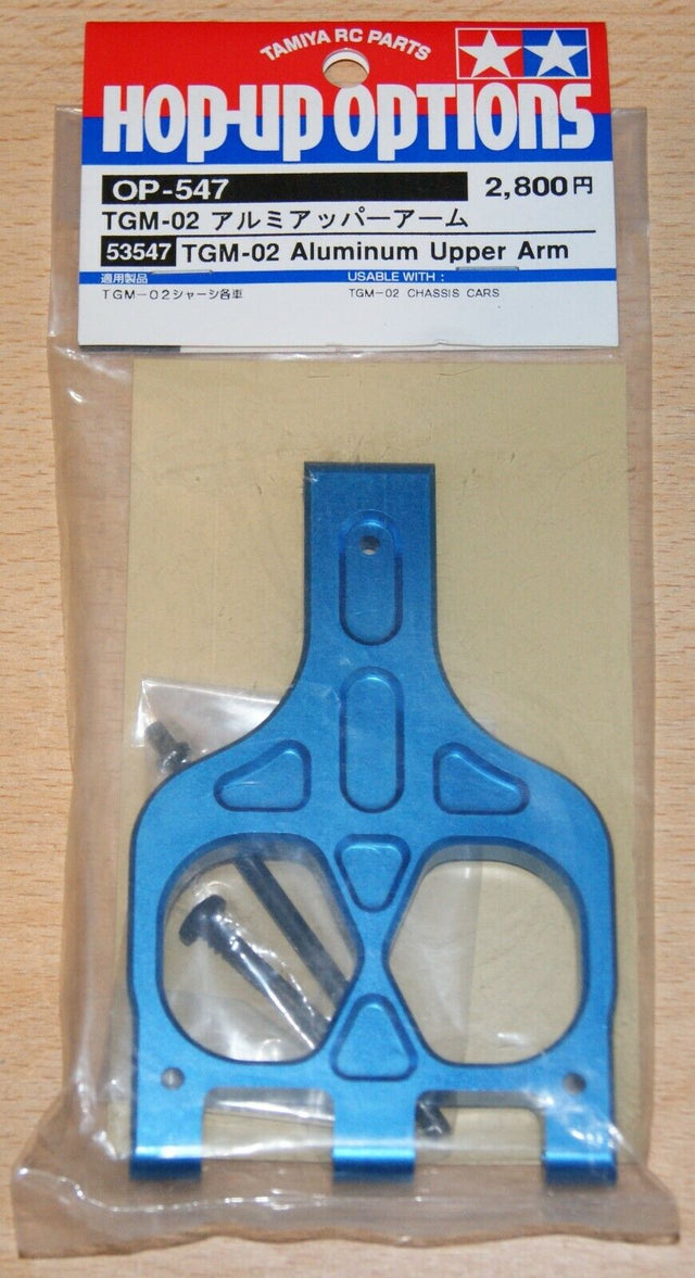 Tamiya 53547 TGM-02 Aluminum Upper Arm, (Terra Crusher/Wild Commando), NIP