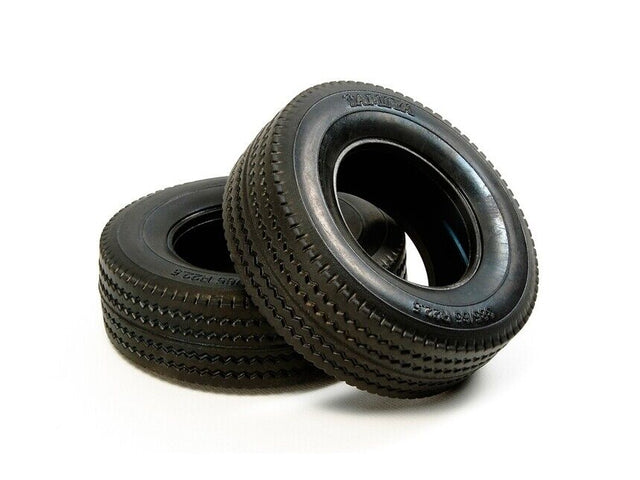 Tamiya 56528 Tractor Truck Tires/Tyres (Hard / 30mm) (2 Pcs.) Scania 770/Actros