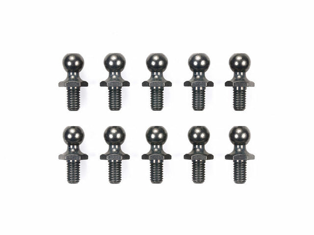 Tamiya 53598 Fluorine Coated 5mm Aluminum Ball Connector (10 Pcs.), (TT01/TT02)