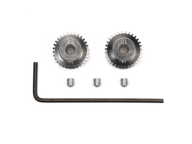 Tamiya 53690 0.4/04 Pinion Gear (30T, 31T), (TA05/TA05MS/TA05IFS/TRF415), NIP