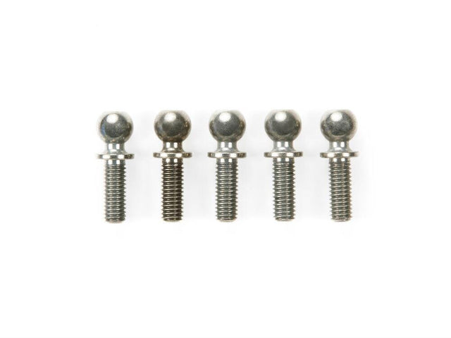 Tamiya 54208 5x8mm Aluminum Hex Head Ball Connector (Fluorine Coated, 5 Pcs.)