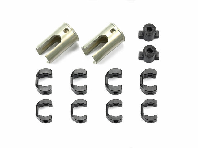 Tamiya 54879 TRF419 Aluminum Front Direct Cups (2 Pcs.), (TRF419X/TRF419XR), NIP