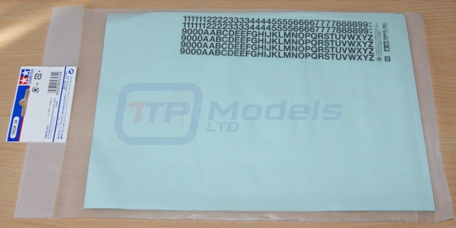 Tamiya 56534 Sticker Set for 1/14 Scale R/C Truck & Trailer, (Scania/MAN/Actros)