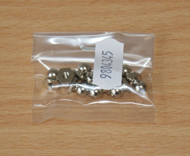 Tamiya 9804345/19804345 6mm Ball Connector Nut (10 Pcs.) (CC01/Egress 2013), NIP