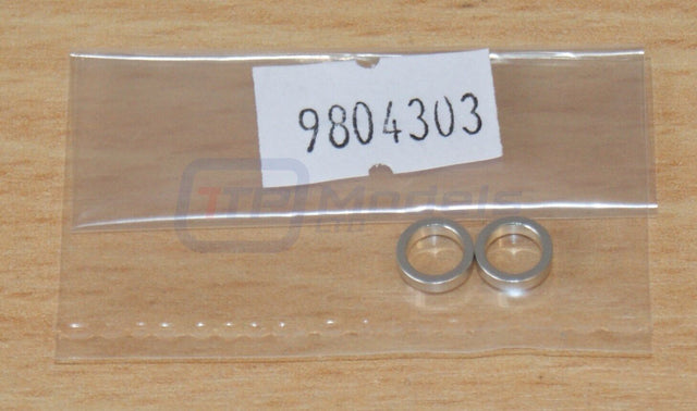 Tamiya 9804303/19804303 5x1.6mm Spacer (2 Pcs.), (TRF501x/TRF502x/DB01R/DB01RR)