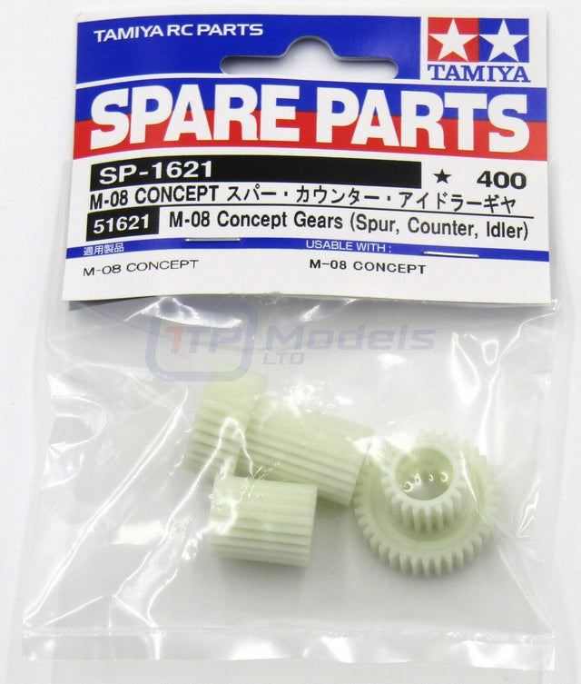 Tamiya 51621 M-08 Concept Gears (Spur, Counter, Idler), (M08/M-08R/M08R), NIP