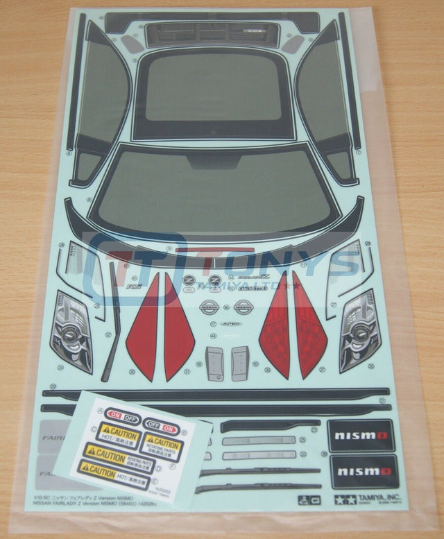 Tamiya 58402 Nissan Fairlady Z Ver.Nismo, 9495531/19495531 Decals/Stickers, NIP