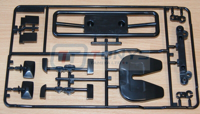 Tamiya 58632 Team Hahn Racing MAN TGS/TT-01E, 9000877/19000877 H Parts, NEW