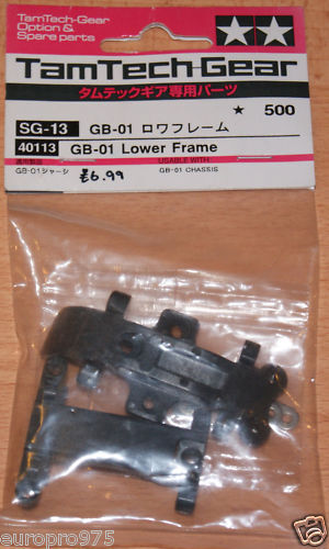 Tamiya 40113 TamTech-Gear GB-01 Lower Frame (GB01/GB02/GB-02), NIP