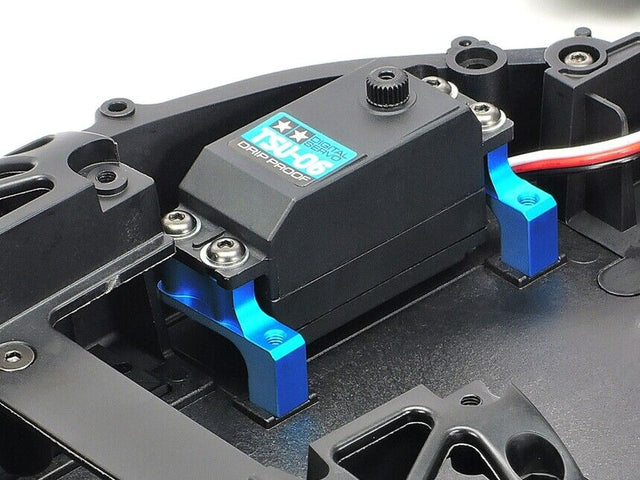 Tamiya 22030 TD4 Aluminum Servo Stays, (Super Avante/Astute 2022/TD2), NIP