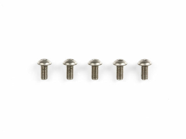 Tamiya 53583 3x6mm Titanium Round Head Socket Screw (5 Pcs.) (TRF416/TRF417) NIP