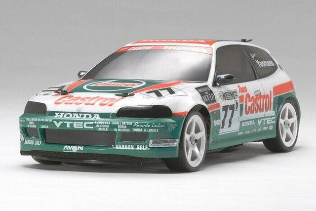 Tamiya 51421 Castrol Honda Civic VTi Body Parts Set, (FF01/FF03/TT01/TT02), NIB