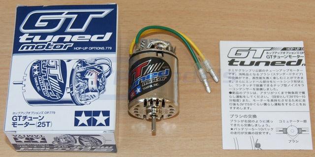 Tamiya 53779 GT Tuned Motor (25T) (TT01/TT02/TA01/TL01/DT02/DT03/DF02/DF03), NIB