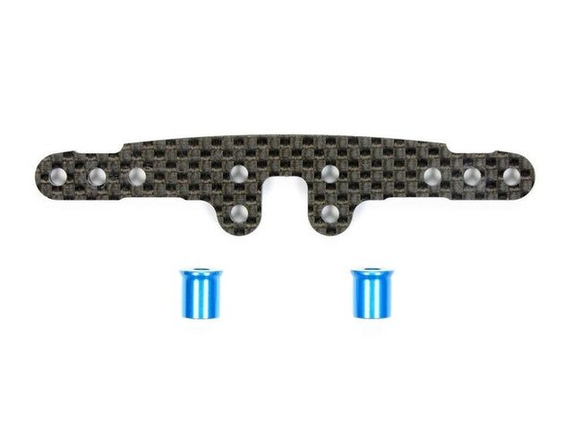 Tamiya 54452 XV-01 Carbon Damper Stay (Front) (XV01/XV-01 Pro/XV-01T/XV01T), NIP