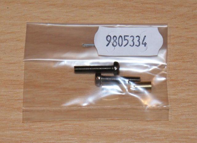 Tamiya 9805334/19805334 4x6mm Brass Pipe & 3x15mm Screw (2 Pcs.), NIP