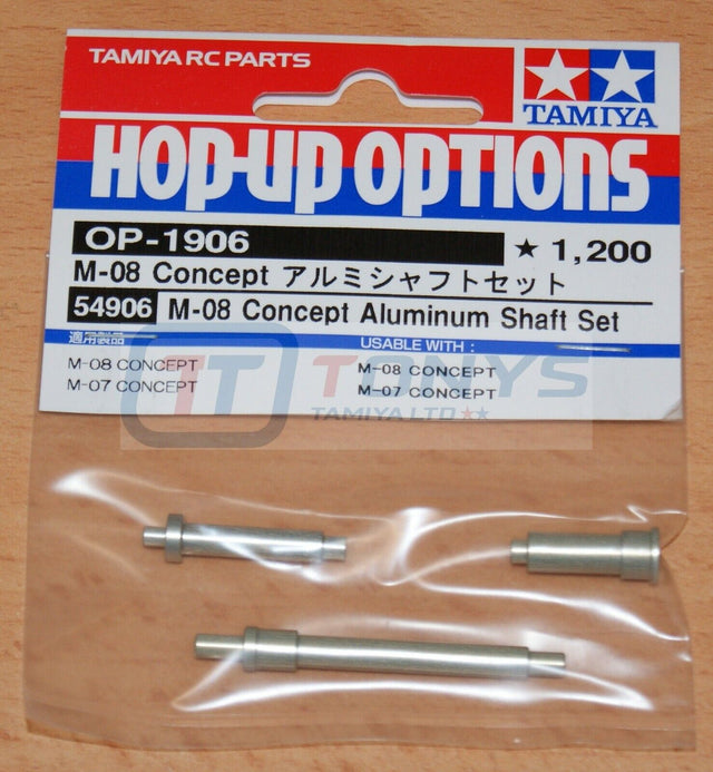 Tamiya 54906 M-08 Concept Aluminum Shaft Set, (M07/M-07/M08/M-08R/M08R), NIP