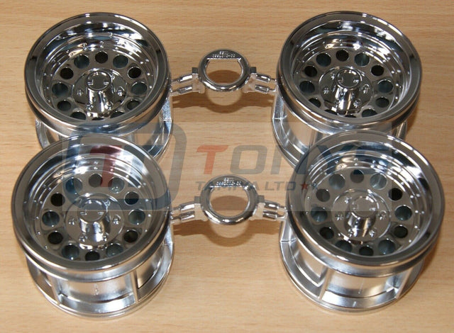 Tamiya 58519 Toyota Bruiser/Mountain Rider, 9000359/19000359 Wheels (4 Pcs.) NIP