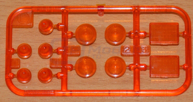 Tamiya 56301 King Hauler/Globe Liner, 0115105/10115105 L Parts, (Orange Lenses)