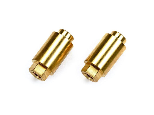 Tamiya 54976 TRF420 Brass Bumper Posts, (TRF420x/TA07MSX/TA08 Pro), NIP