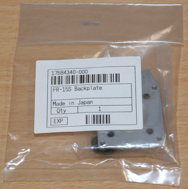 Tamiya 7684340/17684340 FR-15S Backplate, (NDF-01/Nitro Blaster/Thunder)