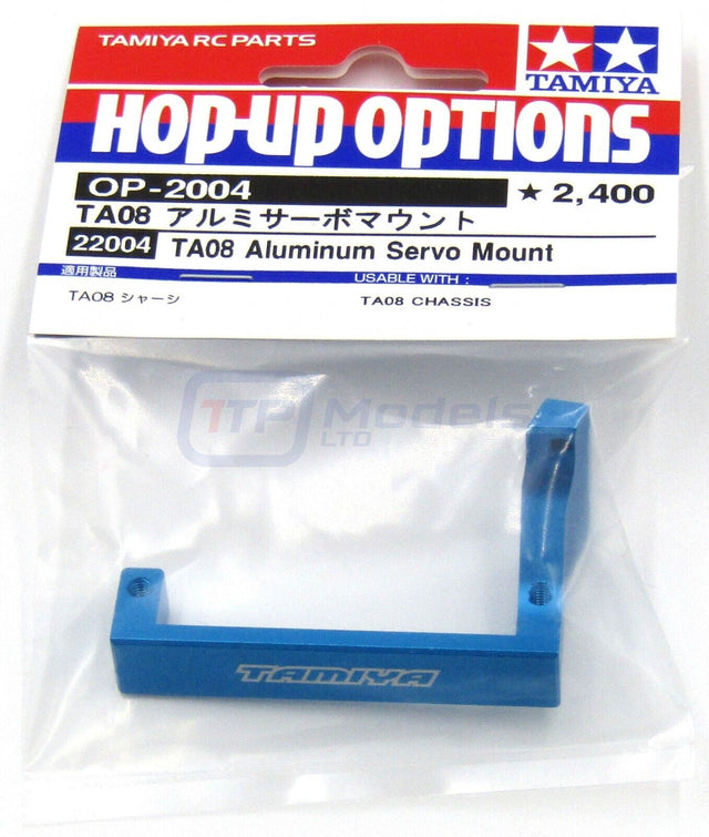 Tamiya 22004 TA08 Aluminum Servo Mount, (58693 TA-08 Pro Chassis Kit), NIP