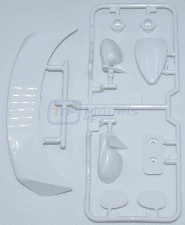 Tamiya 58476 JAS Honda Civic/FF03/TT01E, 9005991/19005991 H Parts, Wing/Mirrors