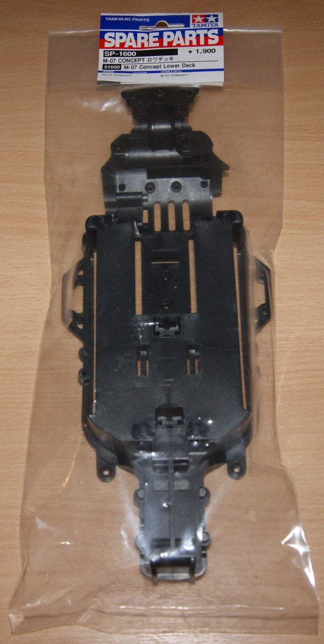 Tamiya 51600 M-07 Concept Lower Deck/Chassis/Frame, (M07/M07R/M-07R), NIP