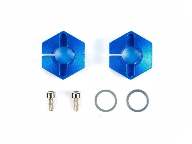 Tamiya 54669 Buggy Aluminum Hex Hubs (Rear), (DB01/DB02/TRF501x/TRF503), NIP