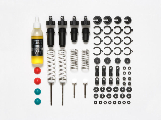 Tamiya 54567 DT-03 CVA Oil Damper/Shock Set (DT01/DT02/DT03/DF02/TT02B), NIP