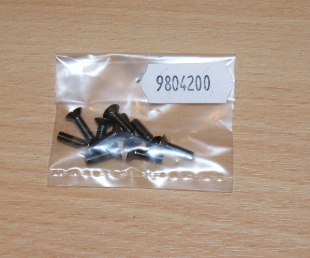Tamiya 9804200/19804200 3x10mm Countersunk Head Screw (10 Pcs.), NIP