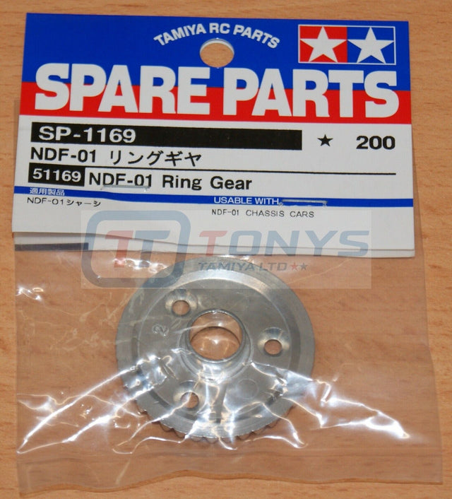 Tamiya 51169 NDF-01 Ring Gear, (Nitro Thunder/Nitro Force/Nitro Blaster), NIP