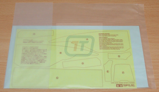 Tamiya 57407 Dual Rider/T301, 9803165/19803165 Decals/Stickers & Masking Seal