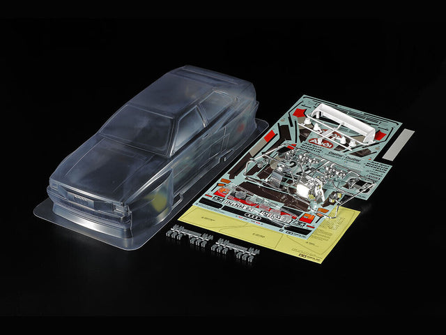 Tamiya 51615 Audi Quattro Rallye A2 Body Parts Set, TT01/TT02/TB05/XV01/XV02 NIB