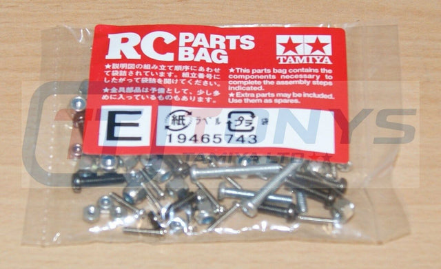 Tamiya 56319 3 Axle Reefer Trailer, 9465743/19465743 Screw Bag E, NIP