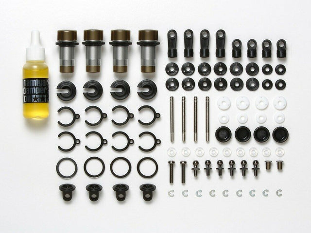 Tamiya 54541 CC-01 Aluminum Oil Damper (4 Pcs.), (CC01/Jeep/Mu/XC/Pajero), NIP