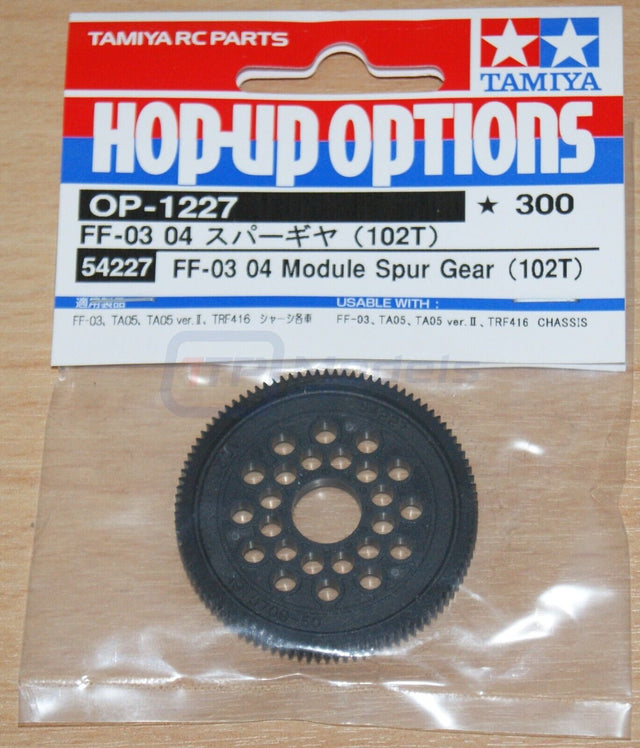 Tamiya 54227 FF-03 04 Module Spur Gear (102T), (FF03/TA05/TA05V.2/TRF416/TRF417)