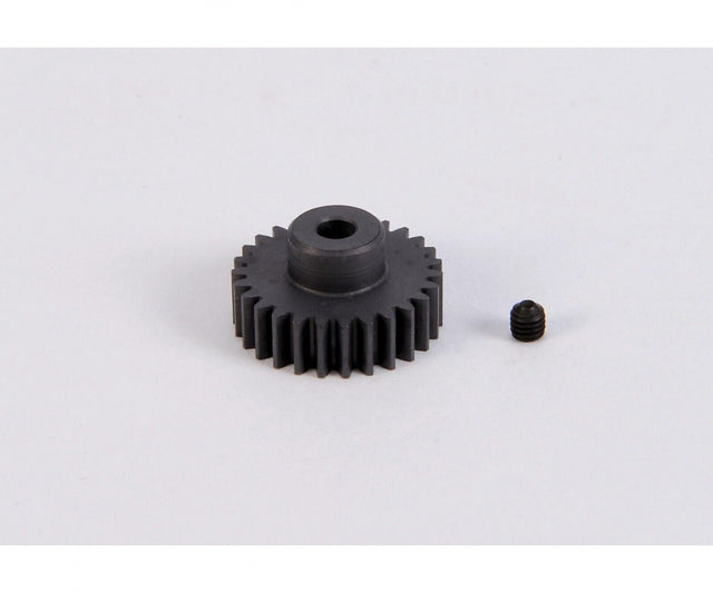 Carson 500011107 27T Steel Pinion Gear (0.6/06 Module), (Tamiya FF03/FF03R/XV01)